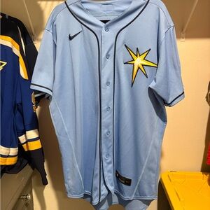 Game worn rays Jersey